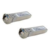2x Módulo Gbic Sfp 10g 20km Azul 1330 1270nm 1f0 Wdm Bx 20d