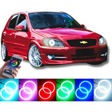 2x Olhos De Anjo Rgb Drl Led Celta G2 Muda De Cor App Rjled