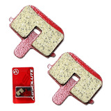 2x Pastilha De Freio A Disco Absolute gts Quadrada Com Furo