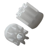 2x Pinhão Autorama Arduíno Motor Carrinho 8 Dentes Eixo 2mm
