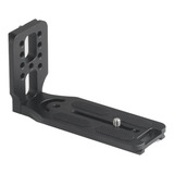 2x Placa Tripé Câmera Gimbal Vertical L Suporte Alumínio C