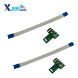 2x Placas Usb F001 v1 Cabo Flat 12 Vias Controle De Ps4 