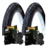 2x Pneu Kenda Flame Slick Aro 26 X2.125 Camara Aro 26