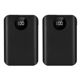 2x Power Bank Box 3x18650 Pacote De Bateria Diy Smart Charge