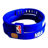 2x Pulseira Silicone Basquete Nba Times Ajustável Envio 2hrs