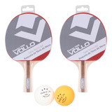 2x Raquetes Ping Pong