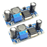2x Regulador De Tensão Step Down Buck Dc Lm2596 3a