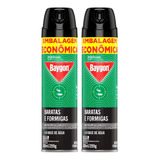 2x Repelente Baygon Baratas E Formigas 360ml Base D água