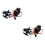 2x Servo Motor Mg996 Alto Torque 15kg Metal Gear 180 Graus