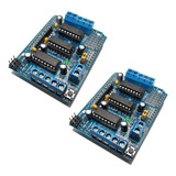 2x Shield Arduino Ponte H Driver Motor L293d Arduino Uno