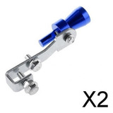 2x Simulador De Som De Tubo De Escape Turbo 