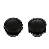  2x Substituição Para Carro RV ATV Interior Lateral Exaustor De Ar Plástico Preto