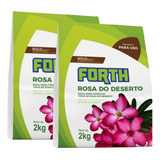 2x Substrato Para Rosa Do Deserto 2kg Forth