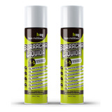 2x Tinta Borracha Líquida Branca Imper 400ml Hm Rubber Spray