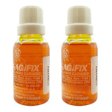 2x Tinta Carimbo Magifix P Papel 30ml Cores A Escolher