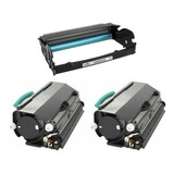 2x Toner 1x Cilindro Fotocondutor E260x22g X464 X463x11g