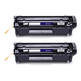 2x Toner Compatível Marca Premium Substituição Para 2612 12a