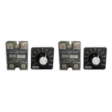 2x V12 40a Relé Est Sólido Variador De Potencia 40a 220vac