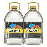 2x Vinagre De Álcool Toscano Galão 5l