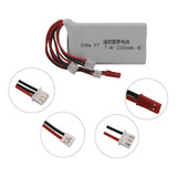 2xbateria Qx7 P/ Radio Frsky Taranis Q X7 2200mah 2s 8c Lipo