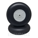 2xpçs Roda Borracha Cubo Nylon 85mm Original Phoenix Model