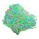 3 5mm Resina Brilha Em Pedrinhas Escuras Pedras Colorido 50g