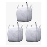 3 Big Bags P/ Ensacar Reciclagem