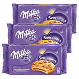 3 Biscoito Milka Sensations Cookies Com