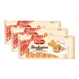 3 Biscoitos Folhado Sfogliatine Forno Bonomi Italianos 200g