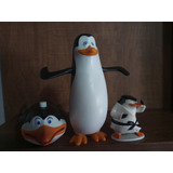 3 Bonecos Pinguins Madagascar Usados Na