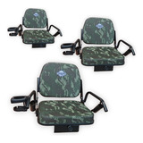 3 Cadeiras De Barco Camufladas