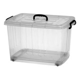 3 Caixa Organizadora De Brinquedos Transp 77 Litros (grande)