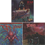 3 Cds Dio Dream Evil - Strange Higways - Lock Up The Wolves