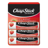 3 Chapstick Lip Balm Classic Morango