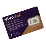 3 Chips Vivo 4g Escolha Qualquer