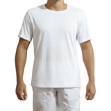 3 Conjuntos De Uniforme Calça E Camiseta Branca Cozinha