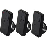 3 Controle Portão Rossi Ntx 433 Dz Nano Atto Dz3 Dz4 Bv Nano
