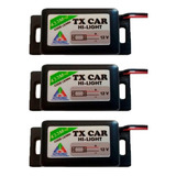 3 Controle Portão Tx Car Prova D' Água 433,92 Mhz Code Learn