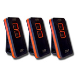 3 Controles Alarme Motor Portão 433mhz Ppa Tx Transmissor