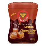 3 Corações Cappuccino Soluvel Lovers Caramelo