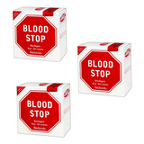 3 Cx Curativo Bandagem Blood Stop