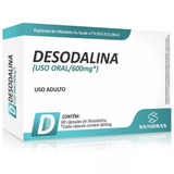 3 Desodalina 60 Cápsulas Queimador 600mg Frete Gratis