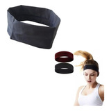 3 Faixas Headband Anti Suor Cabelo