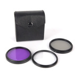 3 Filtros Lente 52mm Cpl Polarizador