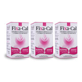 3 Fixa-cal Cálcio + Vitamina D P/ Saúde Dos Ossos 90 Cp