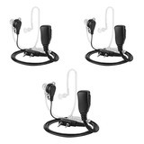 3 Fone De Ouvido Silicone Para Radio Baofeng 777s Uv82 Uv5r 