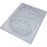 3 Formas Silicone Bwb Chocolate 10062 Ovo Tablete 3d Pascoa