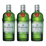 3 Gin Tanqueray Dry London 750ml Original A Pronta Entrega