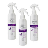 3 Hydra - T Hidratante Spray Cães E Gatos Soft Care 240ml