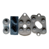 3 Kit Borrachas Condutiva Para Controle Super Nintendo 